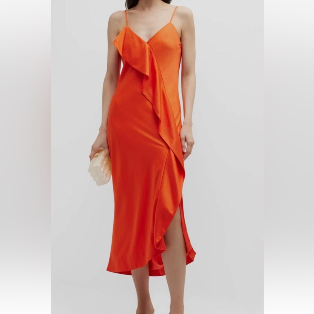 Mestiza New York Natalie Sleeveless Ruffle Slip Dress